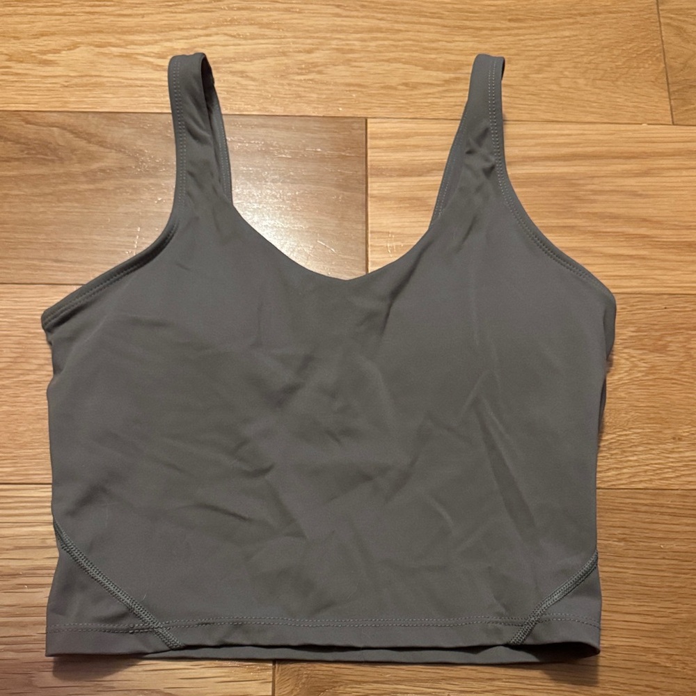 Olive Green Workout Tank